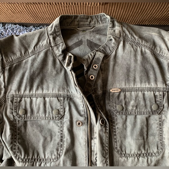 Diesel Industries Denim Jacket - Men Size Small - Picture 2 of 6